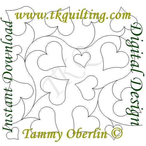 High Quality Digitized Quilting Pattern By Tammy Oberlin | TK Quilting ...